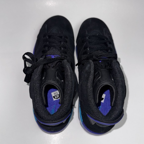 Nike Air Jordan Retro 6 Aqua Black GS Size 6.5 6.5Y Women\'s 8